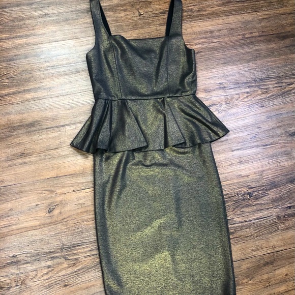 Alice and Oliva bronze dress. - Picture 1 of 7